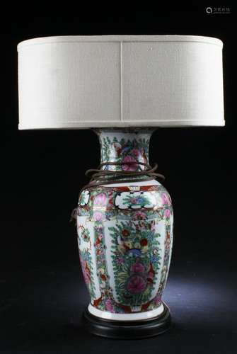 Antique Chinese Porcelain Table Lamp