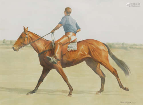 Alan Brassington(British, born 1959) Forest, Polo Pony