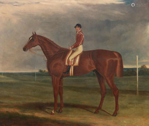 R Crane(19th Century) Mr Batson's Plenipotentiary Winner of the Derby 1834, ridden by Patrick Connelly