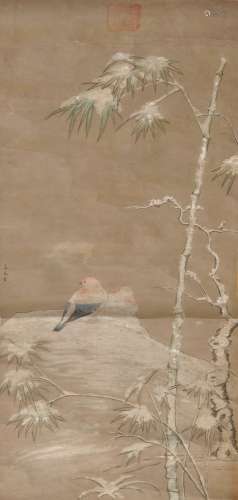 Three Chinese paintings