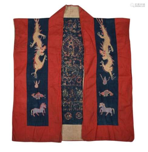 An unusual Yao culture Shamen's priest robe