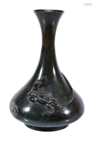 A Japanese Bronze Vase