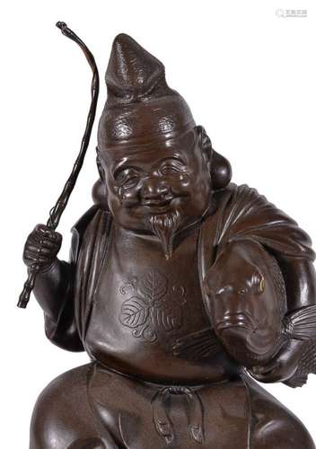 A Japanese Figure of Ebisu