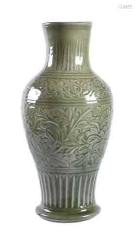 A good large Chinese Longquan vase