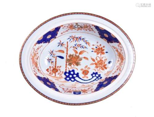 A Chinese Imari armorial dish