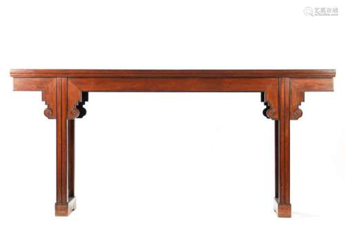 CHINESE ROSEWOOD ALTAR TABLE
