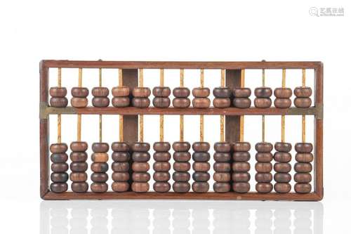 CHINESE HUALI HARDWOOD ABACUS