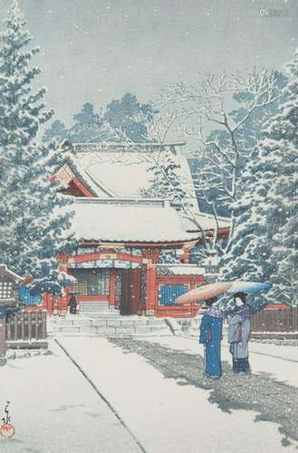 KAWASE HASUI (1883-1957), WOODBLOCK PRINT