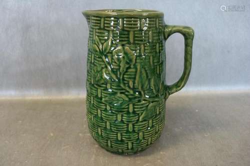 Early Brush McCoy Stoneware Pitcher