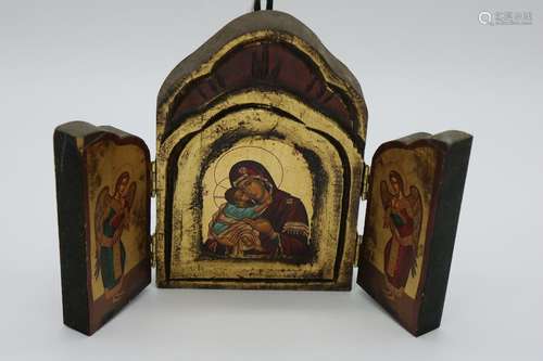 Wood Icon, 3 section