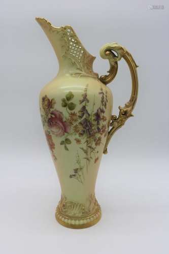 Vintage Royal Worcester Ewer