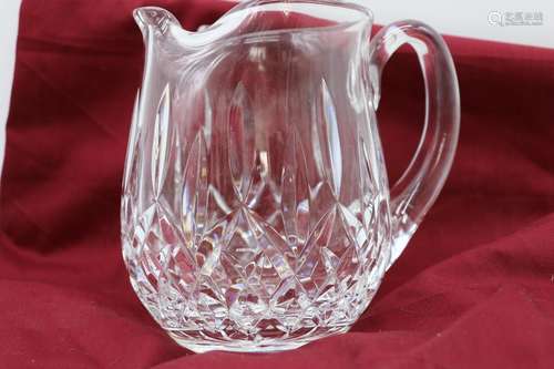 Signed Waterford Crystal Pitcher