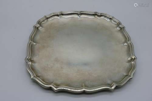 Antique Sterling Serving Plate