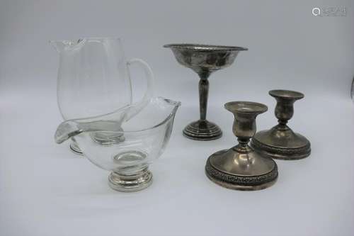 Lot Antique Sterling, Some Weighted