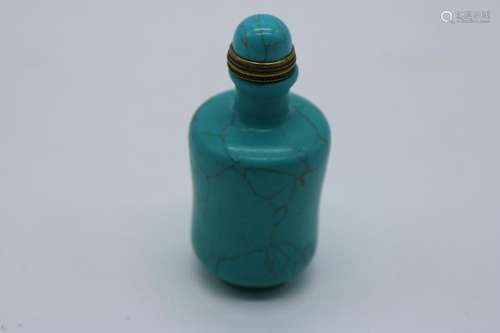 Turquoise Snuff Bottle