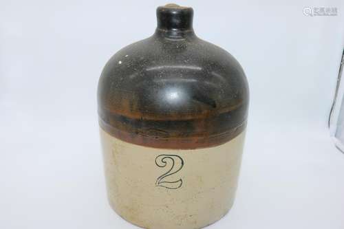 Antique 2-Gallon Stoneware Jug