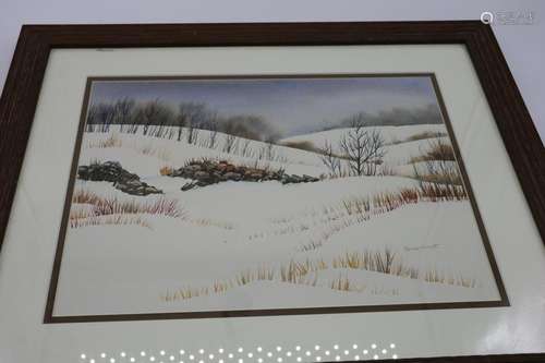 Ravenhorst Landscape Lithograph