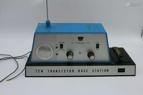 Vintage Sears Ten Transistor Base Station