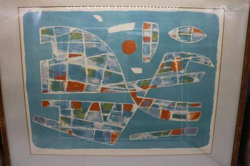 Mid-Century Lithograph, Alfred Manessier