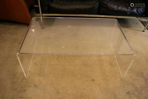 Vintage Lucite Coffee Table