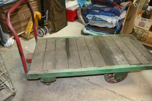 Antique Fairbanks Industrial Cart