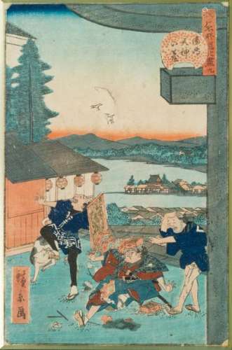 Utagawa HIROKAGE (actif 1855 1865)