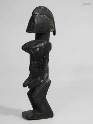 Statuette aux formes géométriques, Bamana, Mali. \n…