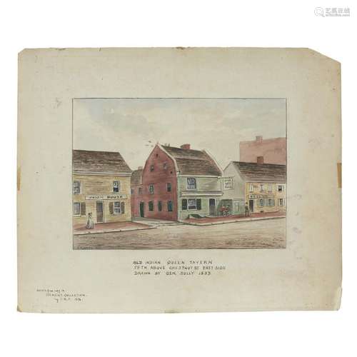 American School 19th century, Three works: Germantown