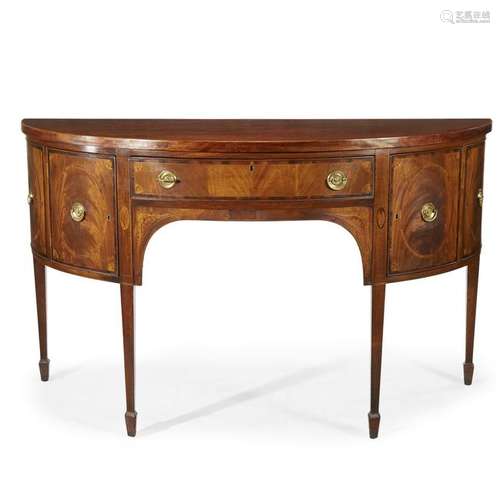 Federal inlaid mahogany sideboard, Baltimore, MD, circa