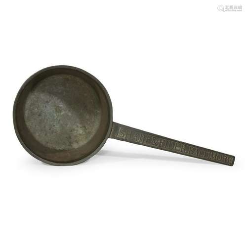 Cast iron skillet, Share & Rider, Baltimore, MD, circa