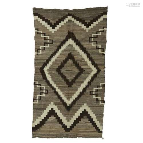 Navajo transitional rug, Ganado, late 19th century