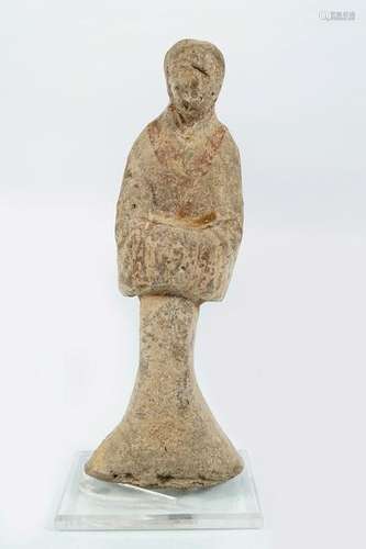 CHINESE POTTERY FIGURE