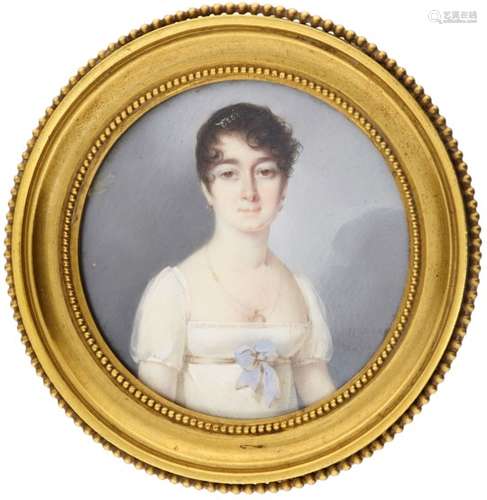 DamenportraitFrankreich, um 1810. 