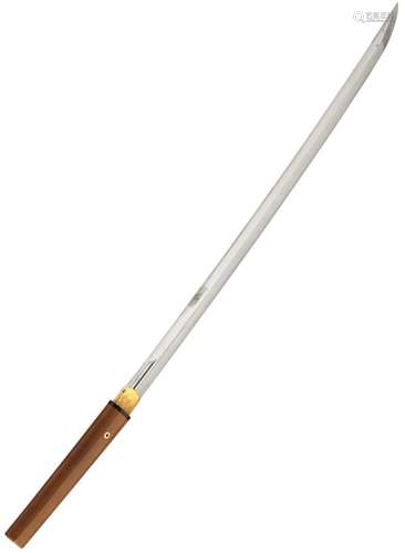 Katana Klinge in shirasayaJapan Edo-Periode. Robuste Shinto Klinge mit 