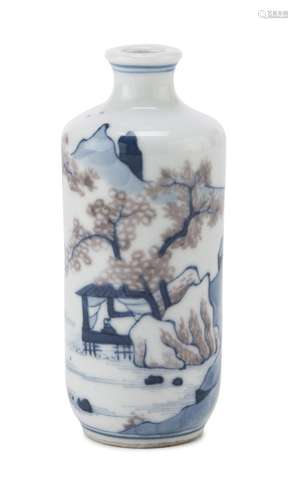 SMALL PORCELAIN VASE CHINA 20TH CENTURY