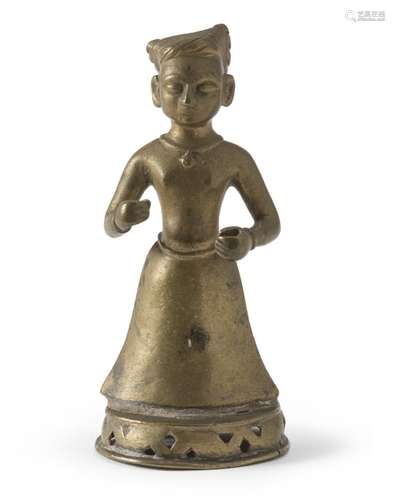 SMALL BRONZE SCULPTURE FAR EAST EARLY 20TH CENTURY