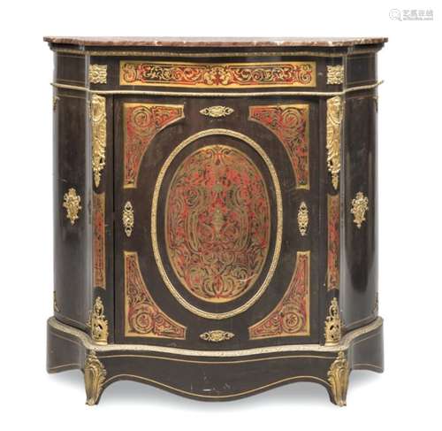 BOULLE SIDEBOARD IN EBONY FRANCE 19TH CENTURY