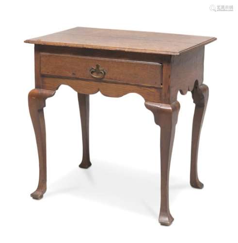 SMALL WRITING DESK IN OAK HOLLAND LATE 18TH CENTURY