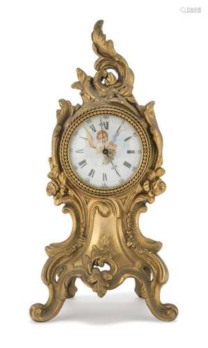 SMALL CLOCK IN ORMOLU 20TH CENTURY