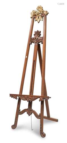 PAINTER EASEL IN WALNUT LATE 19TH CENTURY