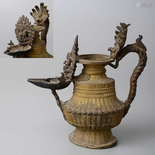 西藏銅執壺
