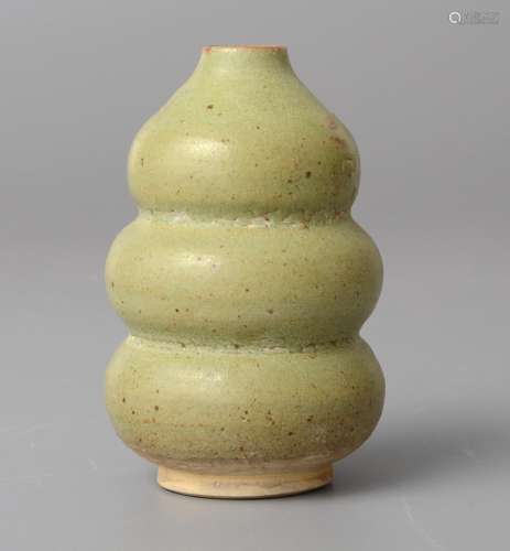 綠釉葫蘆瓶