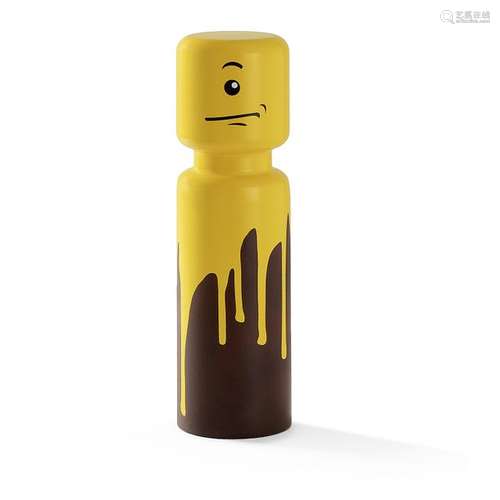 LE CYKLOP (né en 1968) Angry Lego Smile Rouille, 2…