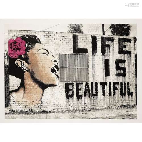 MR BRAINWASH (né en 1966) Billie is beautiful, 201…