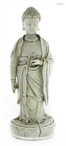 A Chinese blanc de Chine Buddha,