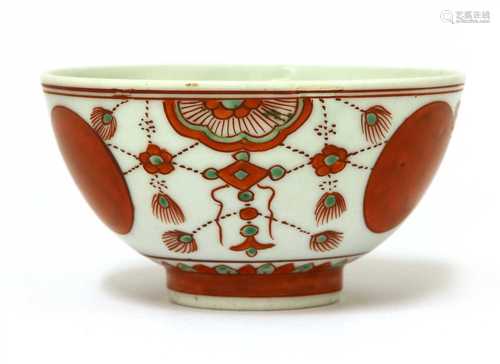 A porcelain bowl,