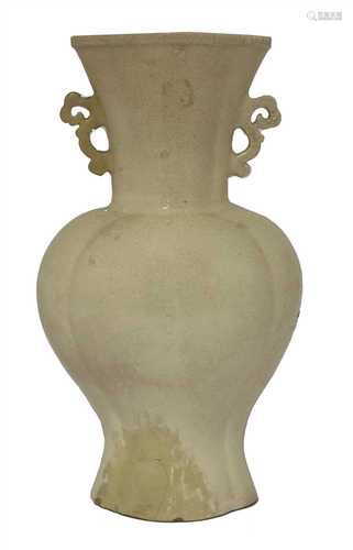 A Chinese Chaozhou ware vase,