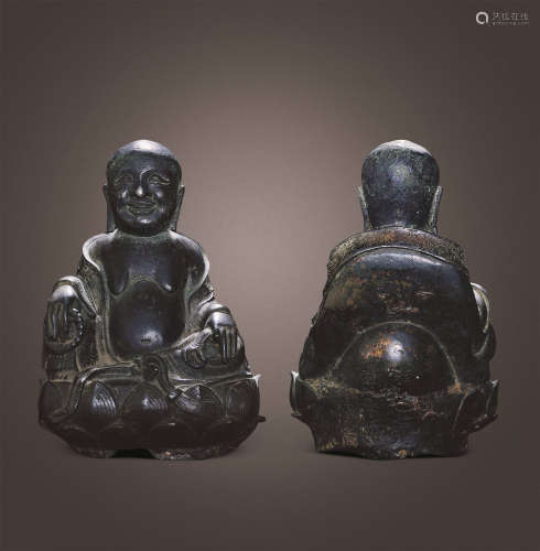 十五-十六世纪 铜弥勒佛