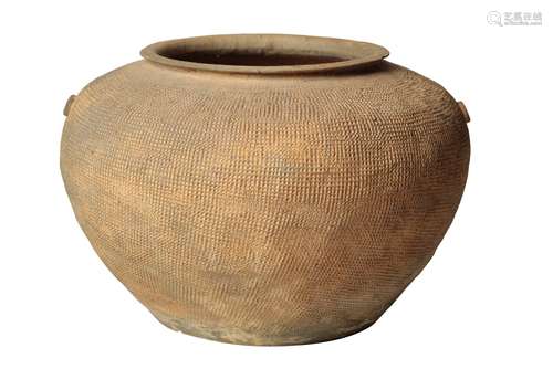 SMALL POTTERY JAR WARRING STATES PERIOD