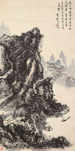 黄宾虹（1865～1955） 山水 水墨纸本